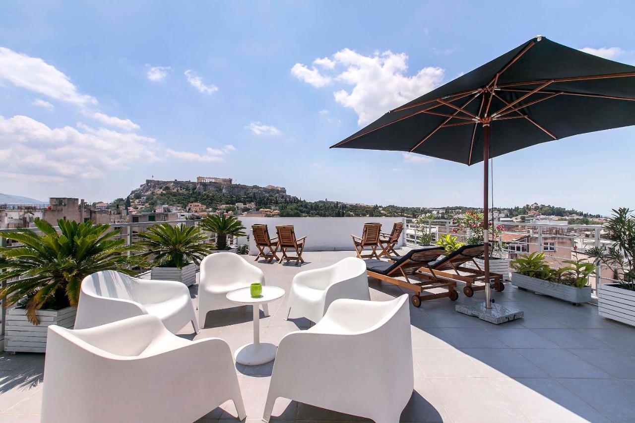 Apartmán Acropolis Panorama View Penthouse With Private Terraces A Contemporary Parthenon Atény Exteriér fotografie