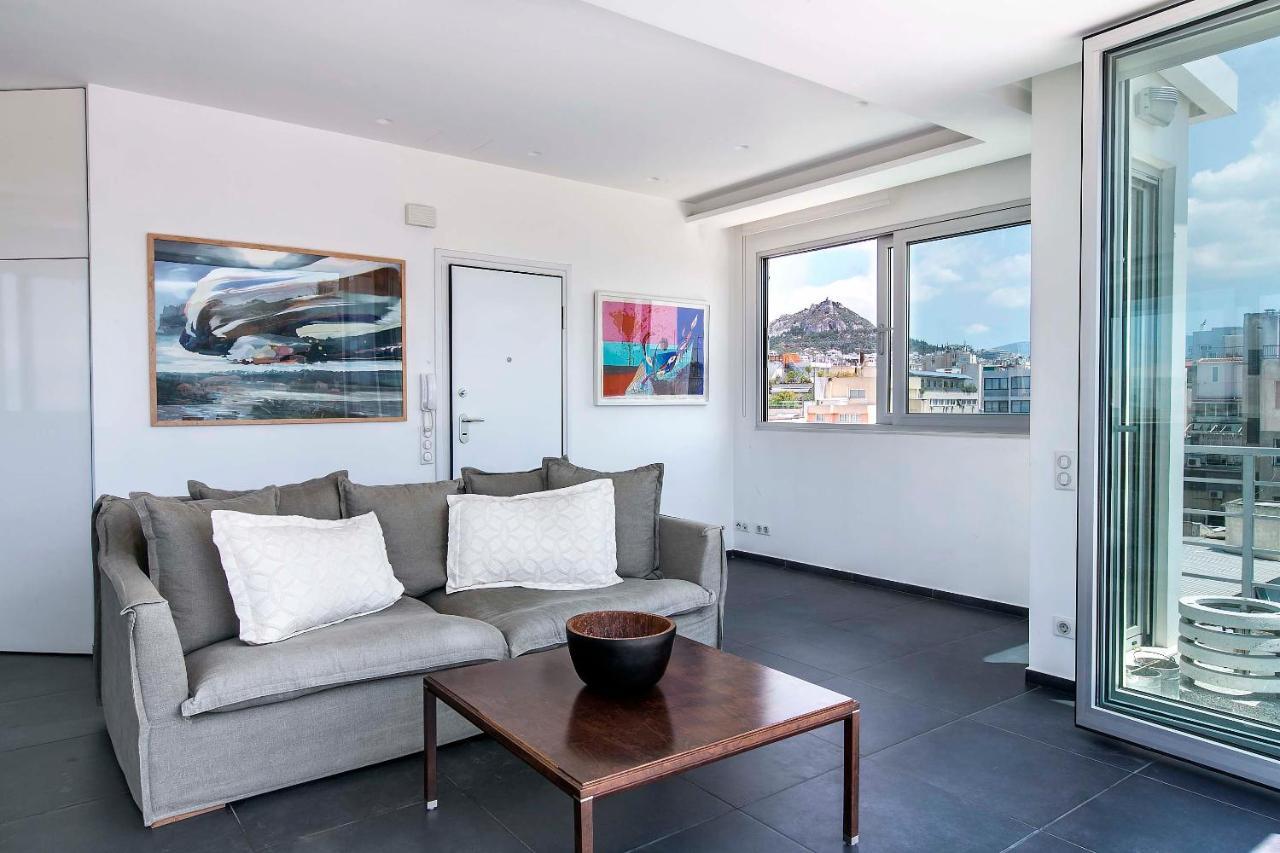 Apartmán Acropolis Panorama View Penthouse With Private Terraces A Contemporary Parthenon Atény Exteriér fotografie