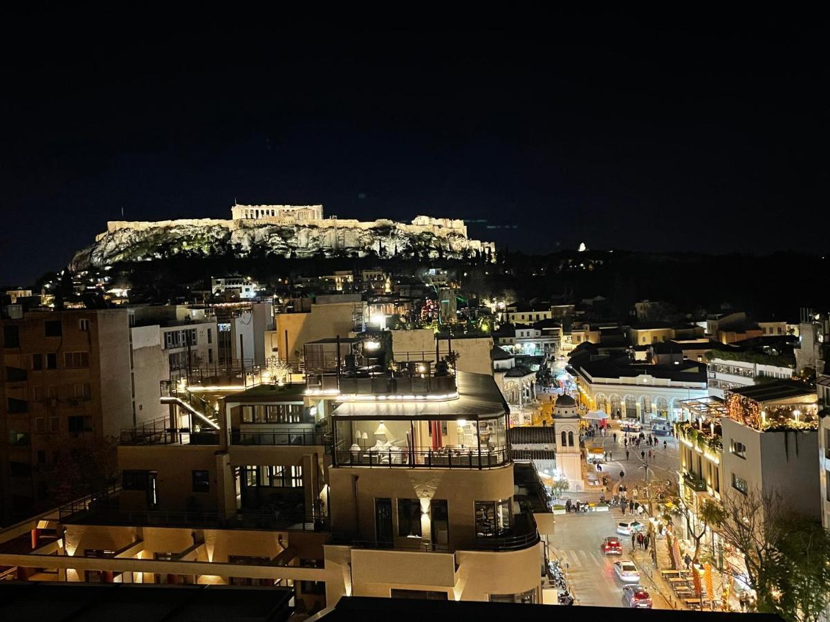 Apartmán Acropolis Panorama View Penthouse With Private Terraces A Contemporary Parthenon Atény Exteriér fotografie